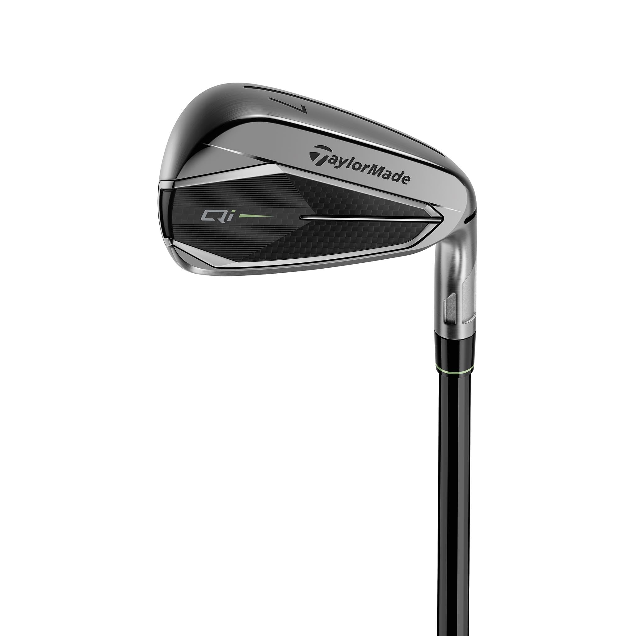 TaylorMade Qi Irons Gunmetal 5-PW,AW Steel Shaft Stiff Left Handed