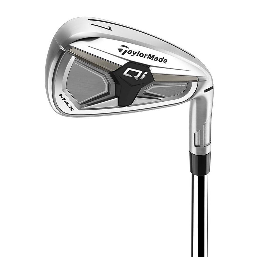 TaylorMade Qi Max Iron Set - 5-P,A - Steel Stiff